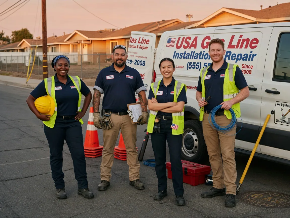 Gas Line Installation company in Ellenwood, GA